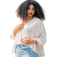 Load image into Gallery viewer, Cascada Gauze Blouse - SOLOLI