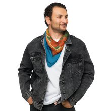 Load image into Gallery viewer, Santiago 809 Bandana Scarf – Dominican Tropical Head Scarf - SOLOLI