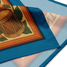 Load image into Gallery viewer, Santiago 809 Bandana Scarf – Dominican Tropical Head Scarf - SOLOLI