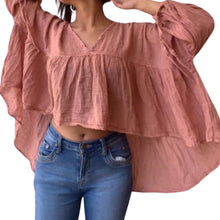 Load image into Gallery viewer, Cascada Gauze Blouse - SOLOLI