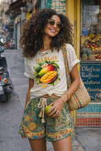 Load image into Gallery viewer, Mango Siempre Tropical Tee - SOLOLI