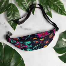Load image into Gallery viewer, “Noche Floral” 
Fanny Pack - SOLOLI