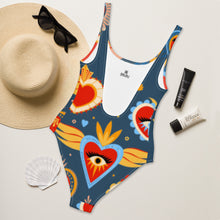 Load image into Gallery viewer, Corazon Sagrado One-Piece Swimsuit - SOLOLI