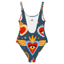 Load image into Gallery viewer, Corazon Sagrado One-Piece Swimsuit - SOLOLI