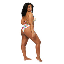 Load image into Gallery viewer, Otomi Inspired All-over print recycled string bikini - SOLOLI