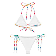 Load image into Gallery viewer, Otomi Inspired All-over print recycled string bikini - SOLOLI