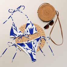 Load image into Gallery viewer, Bird All-over print recycled string bikini - SOLOLI