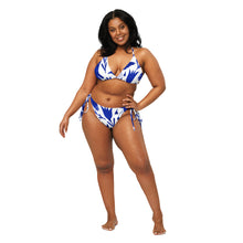 Load image into Gallery viewer, Bird All-over print recycled string bikini - SOLOLI