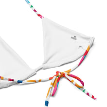 Load image into Gallery viewer, Otomi Inspired All-over print recycled string bikini - SOLOLI