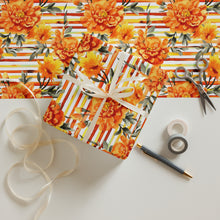 Load image into Gallery viewer, Cempasuchil Wrapping paper sheets - SOLOLI