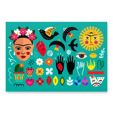 Load image into Gallery viewer, Frida Love Wrapping paper sheets - SOLOLI
