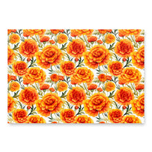 Load image into Gallery viewer, Cempasuchil Wrapping paper sheets - SOLOLI