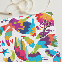 Load image into Gallery viewer, Neon Otomi Wrapping paper sheets - SOLOLI