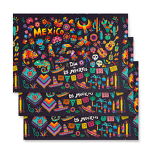 Load image into Gallery viewer, Dia de Muertos Wrapping paper sheets - SOLOLI