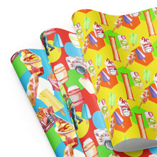 Load image into Gallery viewer, Street Food Wrapping paper sheets - SOLOLI