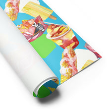 Load image into Gallery viewer, Street Food Wrapping paper sheets - SOLOLI