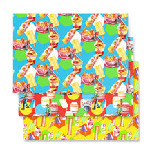 Load image into Gallery viewer, Street Food Wrapping paper sheets - SOLOLI
