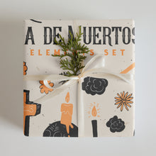 Load image into Gallery viewer, Day of the dead Wrapping paper sheets - SOLOLI