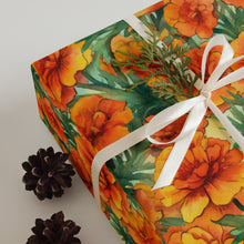 Load image into Gallery viewer, Cempasuchil Wrapping paper sheets - SOLOLI
