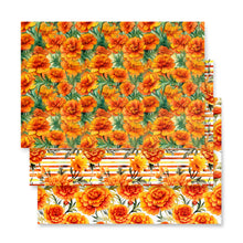Load image into Gallery viewer, Cempasuchil Wrapping paper sheets - SOLOLI