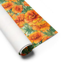 Load image into Gallery viewer, Cempasuchil Wrapping paper sheets - SOLOLI