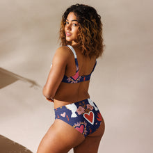 Load image into Gallery viewer, Paloma Blanca Recycled high-waisted bikini - SOLOLI