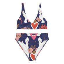 Load image into Gallery viewer, Paloma Blanca Recycled high-waisted bikini - SOLOLI