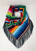 Load image into Gallery viewer, Serape with Fringe Scarf - SOLOLI
