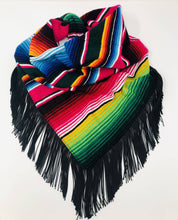 Load image into Gallery viewer, Serape with Fringe Scarf - SOLOLI