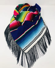 Load image into Gallery viewer, Serape with Fringe Scarf - SOLOLI