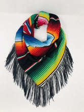 Load image into Gallery viewer, Serape with Fringe Scarf - SOLOLI