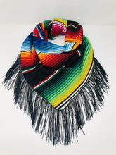 Load image into Gallery viewer, Serape with Fringe Scarf - SOLOLI