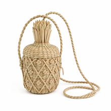 Load image into Gallery viewer, Handwoven Pineapple Chuspata Crossbody Bag | Tropical Artisan Bag
