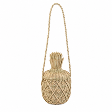 Load image into Gallery viewer, Handwoven Pineapple Chuspata Crossbody Bag | Tropical Artisan Bag

