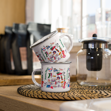 Load image into Gallery viewer, Puerto Plata Vibes Enamel Mug
