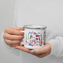 Load image into Gallery viewer, Puerto Plata Vibes Enamel Mug
