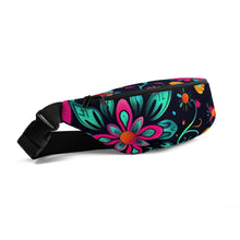 Load image into Gallery viewer, “Noche Floral” 
Fanny Pack
