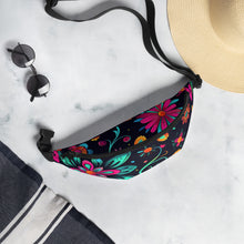 Load image into Gallery viewer, “Noche Floral” 
Fanny Pack
