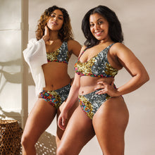 Load image into Gallery viewer, Flor de Oro high-waisted Bikini
