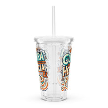 Load image into Gallery viewer, Herencia Clear plastic tumbler
