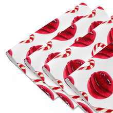 Load image into Gallery viewer, Candy Cane Placemat Set
