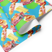 Load image into Gallery viewer, Street Food Wrapping paper sheets
