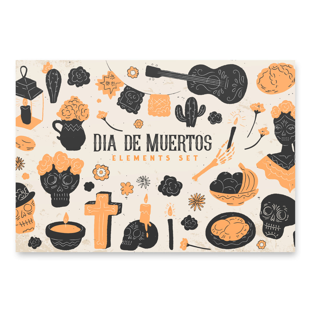 Day of the dead Wrapping paper sheets