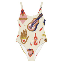 Load image into Gallery viewer, Viva Mexico One-Piece Swimsuit - SOLOLI 
