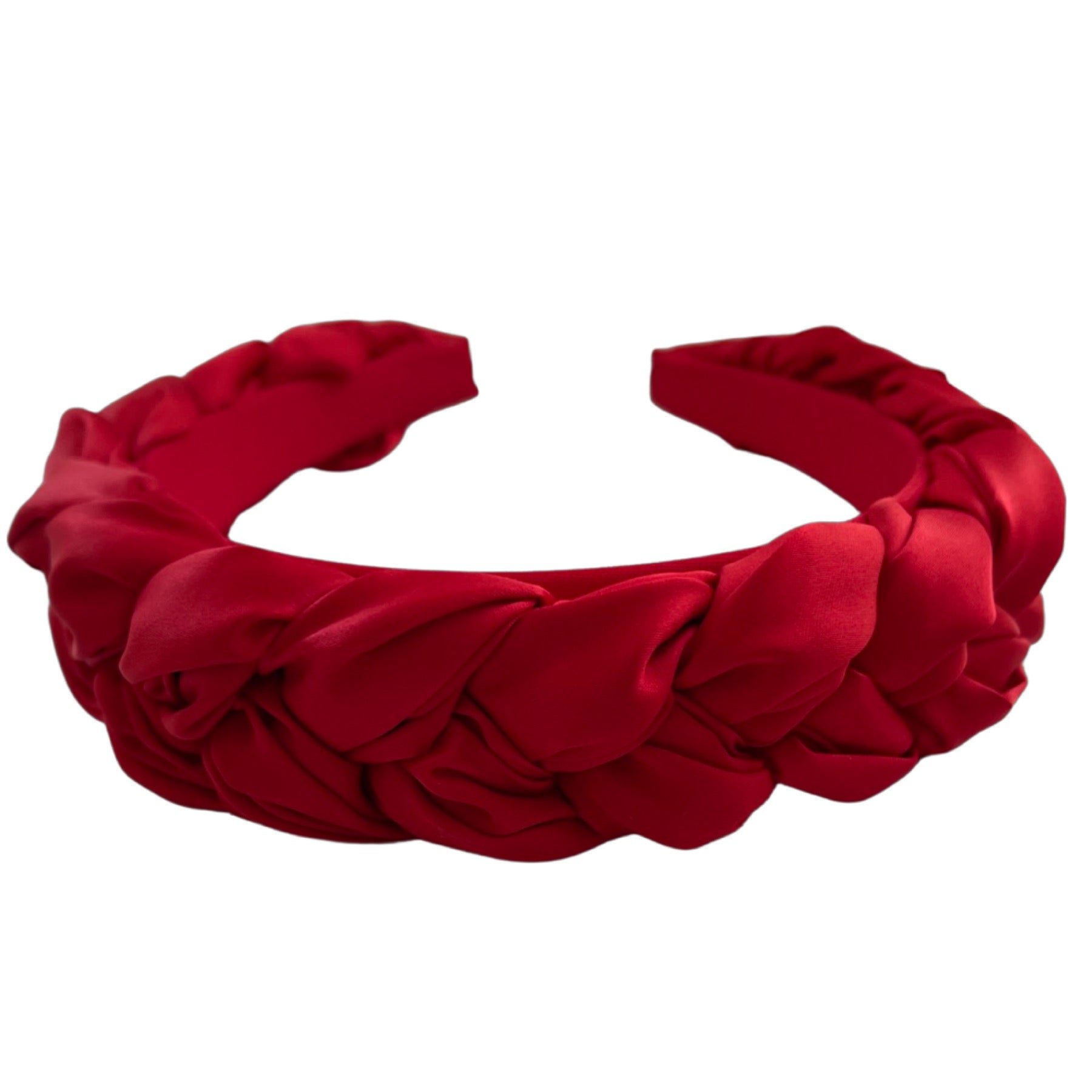 Red Satin Headband! Offray Red Satin Headband Perfect Hair Crafting Accessory 1  main image 4