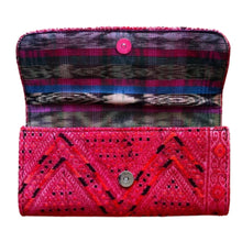 Load image into Gallery viewer, Up cycle Guatemalan Huipil Clutch - SOLOLI 
