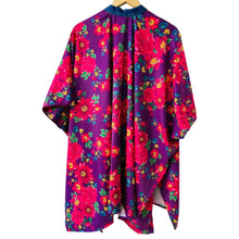 Load image into Gallery viewer, La Nativa Silk Kimono Jorongo - SOLOLI 

