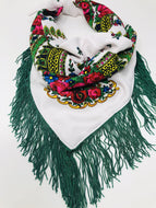 Quilana with Fringe Scarf - SOLOLI 