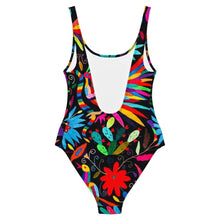 Load image into Gallery viewer, Black One-Piece Swimsuit - SOLOLI 
