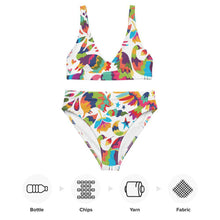 Load image into Gallery viewer, Recycled high-waisted bikini - SOLOLI 
